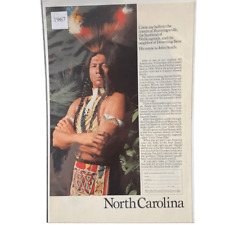 Vintage 1967 North Carolina John Smith Ad Advertisement picture