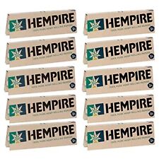Hempire 1 1/4 Rolling Paper Pure Hemp 1.25 Cigarette Papers (10 Pack) picture