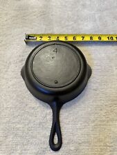 Vintage Lodge #4 Single Notch Cast Iron Skillet 7 inches picture