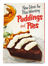 1952 My-T-Fine Prize Winning Puddings And Pies Recipes Fold Out Advertisement picture