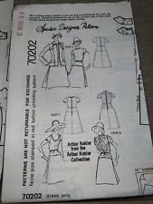 Vintage 70s SPADEA DESIGNER Sewing Pattern 70222 Arthur Kohler Jacket & DRESS 14 picture