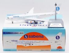 INFLIGHT 1:200 Sabena Airlines Airbus A340-200 Diecast Aircraft Jet Model OO-SCX picture