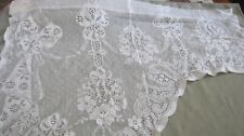 Vintage Heritage Lace Curtain New Old Stock Ayrshire ONE Swag 37 x 40 picture