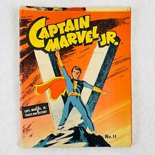 Vintage Captain Marvel Jr. Fights for Victory 1942 Fawcett Mini Comic #11 picture