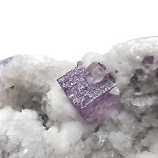 Purple Fluorite Cubic: 2.6 lb (1196g) from La Filo Mine - Exceptional Quality picture