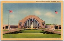 Postcard - Cincinnati Union Terminal - Cincinnati, Ohio picture