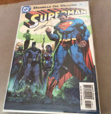 Superman #208 (NM) Cover/Art: Jim Lee signed  2004 with COA 170/999 ship in 24hr picture