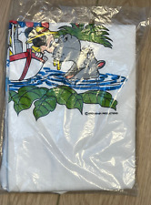 Vintage 1980s Disneyland Jungle Cruise  t-shirt CHILD size XL Sealed in Orig Pkg picture