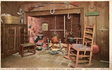 Vintage Postcard 1920's The Old Kitchen of Seven Gables Salem Massachusetts MA picture