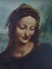 France Antique Postcard Early 1900s Rare Paris Museum Louvre da Vinci St. Anne  picture