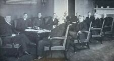 1926 Vintage Illustration President Woodrow Wilson First Cabinet picture