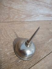 Vintage Early Small Thumb Oil Can Oiler Sewing Machine Garage Auto picture