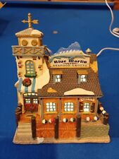 Blue Marlin Seafood Grotto - Lemax - Plymouth Corners -Lighted Christmas Village picture
