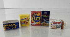 Miniature food funny World's Smallest Wacky Packages Minis 5 pieces diorama picture