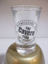 THE CAVERN CLUB LIVERPOOL SHOT GLASS, EST. 1957 BIRTHPLACE OF THE BEATLES, NIGHT picture