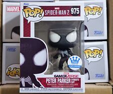 Funko POP Marvel Spider-Man 2 Peter Parker SYMBIOTE Suit #975 Exclusive  picture