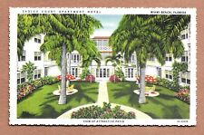 SADIGO COURT APARTMENT HOTEL MIAMI BEACH  -  Unused Postcard  picture