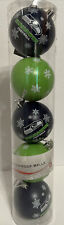 Forever Collectibles 2016 NFL 5 Pack Seahawk Shatterproof Ball Ornaments picture