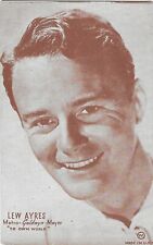 1930's MUTOSCOPE ARCADE ACTOR CARD LEW AYRES RARE, POPULAR CARD picture
