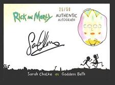 2019 Rick and Morty Season 2 SC-GB Sarah Chalke as Goddess Beth Autograph Card picture
