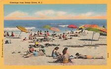 Greetings from Ocean Grove NJ Postcard E385 picture