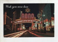 Postcard - The Fourth and Newest Reno Arch - Reno - Nevada picture