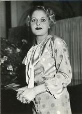 Actress Ketti Gallian in Paris, circa 1935 vintage silver print vintage silver print picture