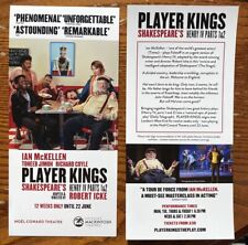 2 Player Kings Theatre Ian McKellen Promo Flyer Handbill Shakespeare West End picture