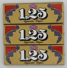 3X JOB 1.25 ROLLING PAPERS 24 SHEETS PER PACK 72 TOTAL CIGARETTE 1 1/4 picture