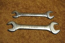 2 Vintage Yamaha Open End Wrenches 10mm 12mm 14mm 17mm Nice picture