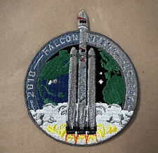 Original SpaceX FALCON HEAVY 2018 First Launch Mission Patch NASA Falcon 9 3” picture