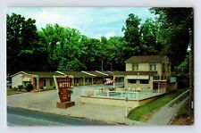 Postcard Arkansas Fayetteville AR College Avenue Motel 1960s Unposted Chrome picture