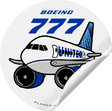 United Boeing 777 picture
