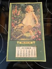 Vintage 1935 Jewel Tea Co Advertising Calendar picture