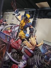 Wolverine Vs Omega Red 1/4 Scale Statue Fan Art Custom X-MEN picture