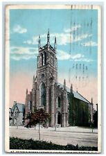 1919 St. Peter's Roman Catholic Church New Brunswick New Jersey Vintage Postcard picture
