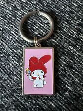 Vintage Rare Sanrio My Melody On Pink Background Keychain 1976 Hello Kitty picture