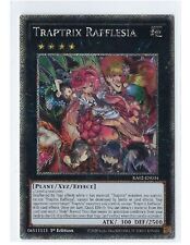 RA02-EN034 Traptrix Rafflesia Platinum Secret Rare 1st Ed NM/LP picture