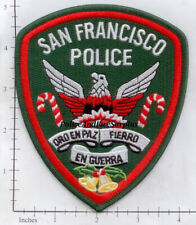 California - San Francisco CA Police Dept Patch - Christmas picture