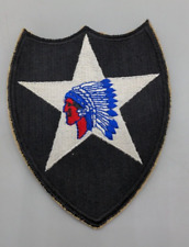 WW2/II US Army 2nd Infantry Division patch Indian Head NOS. picture