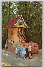 Postcard Little Old Lady in a Shoe Story Brook Forest Ligonier PA picture
