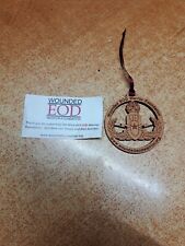wounded EOD warrior foundation wooden ornament picture