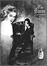 1972 Woman Art The Baron for Gentlemen Evyan Perfumes vintage Print Ad ads81 picture
