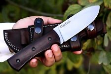 ALZAFASH Handmade Bushcraft Knife, Hunting Knife with Holster, Horizontal Car... picture