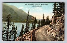 Lake Keechelus WA-Washington, On The Sunset Highway, Antique, Vintage Postcard picture