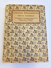 COLONIAL WILLIAMSBURG OFFICIAL GUIDEBOOK 1964 picture