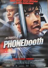 Colin Farrell , Forest Whitaker In Phonebooth  27 x 40  DVD movie poster picture