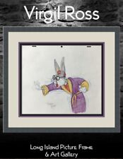 Virgil Ross Original Signed Model Sheet Drawing Bugs Bunny Robe II Custom Framed picture