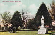Virginia Postcard Civil War Monument Soldiers Home  c 1910  C7 picture