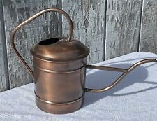 Vintage Brass/Copper D Handle Art Deco Watering Can Great Condition  picture